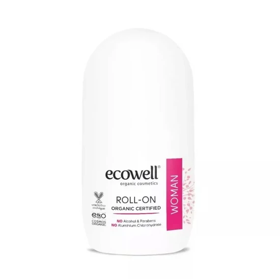 Ecowell organikus roll-on deo nők számára (75ml)