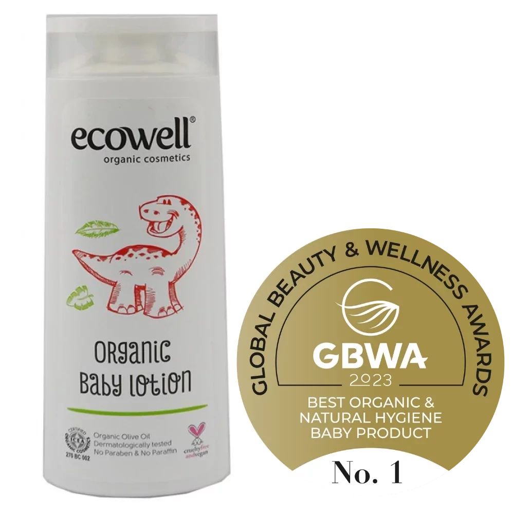 Ecowell organikus baba testápoló (300ml)