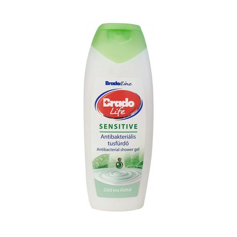 Bradolife antibakteriális tusfürdő - Sensitive - 400ml